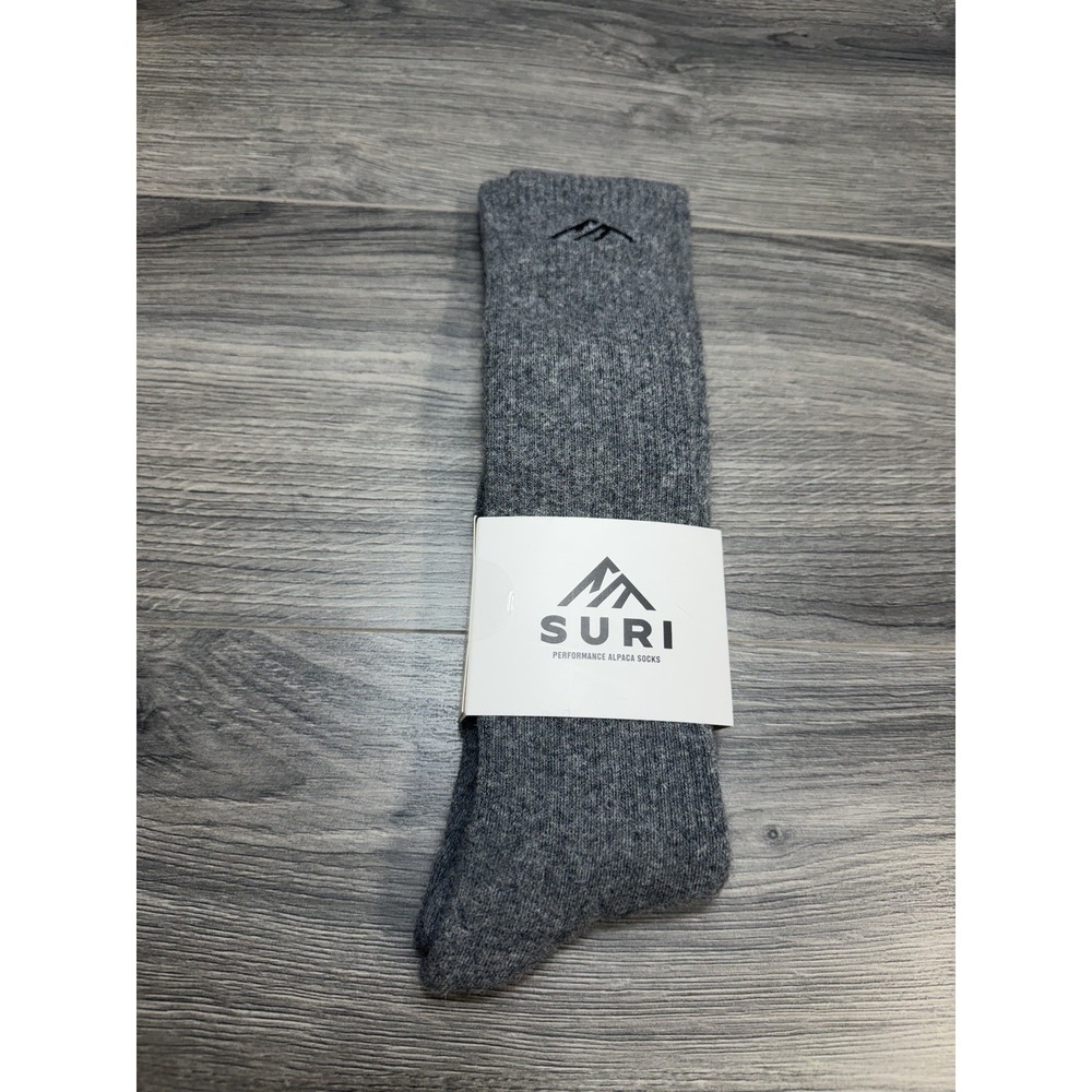 Suri Unisex Moisture Wicking Performance Socks Gray Grey NWT Hiking Outdoor